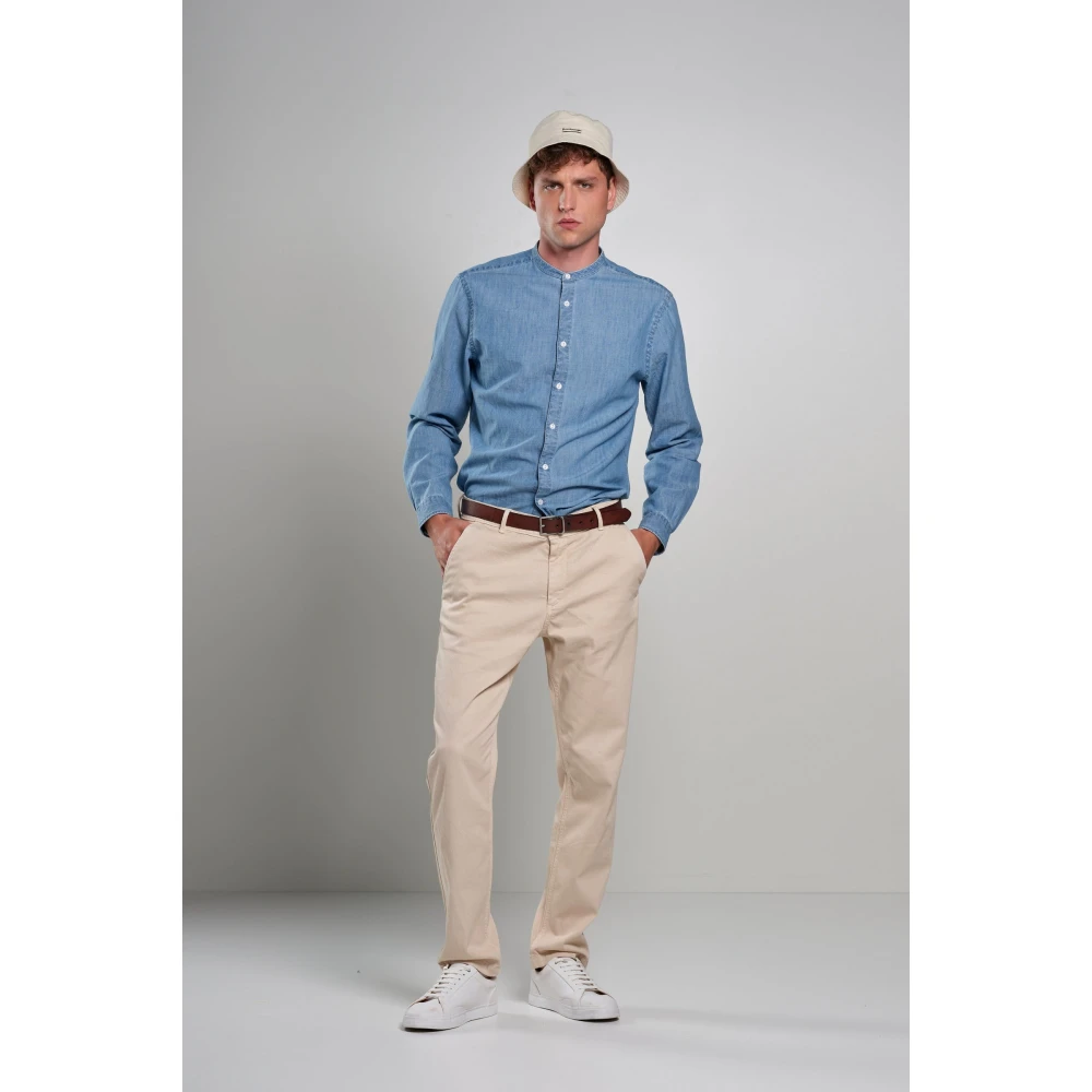 BomBoogie Casual Shirts Blue Heren