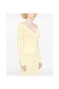 pull-col-rond-jaune-citron