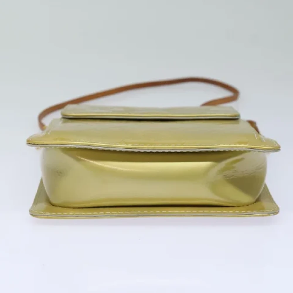 Louis Vuitton Vintage Pre-owned Leather clutches Yellow Dames