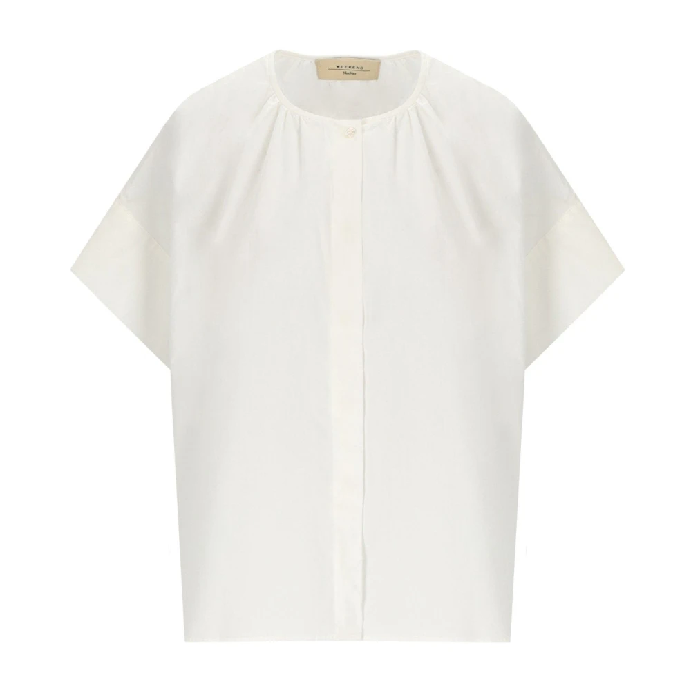 Weekend Max Mara Femme Blanc - Chemises - Blouses Et Chemises - Taille: 38 Fr