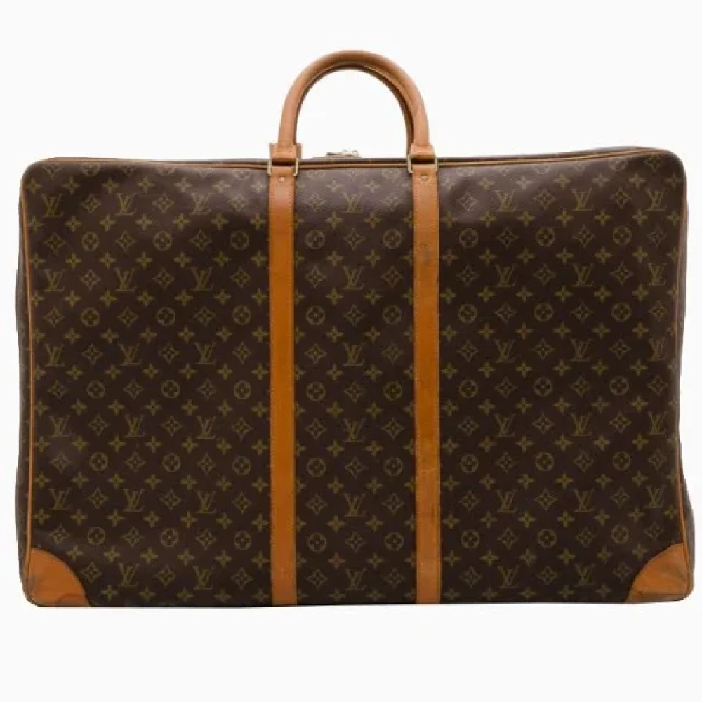 Louis Vuitton Vintage Pre-owned Leather travel-bags Brown Dames