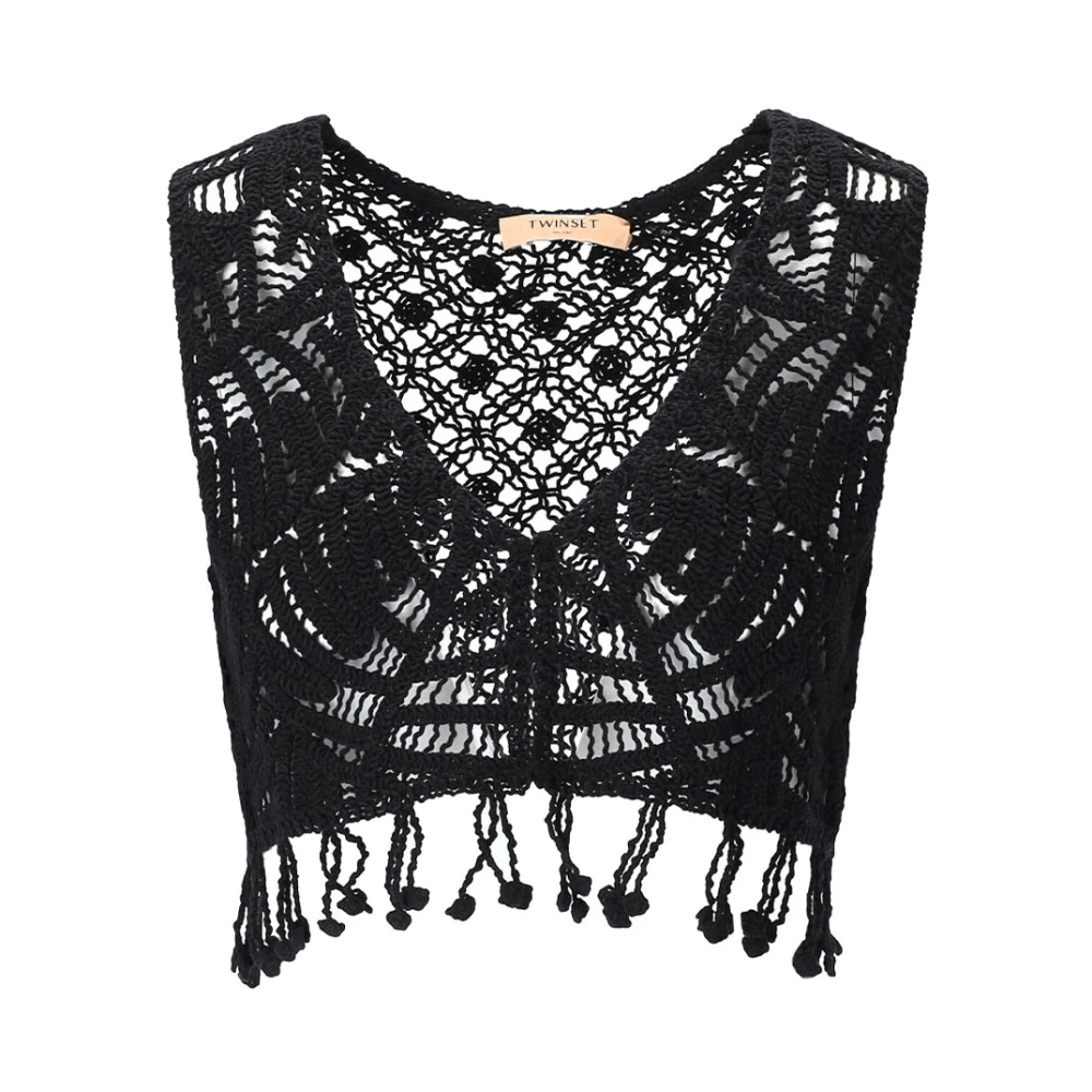 Tops > Sleeveless Tops - - Twinset - Modalova