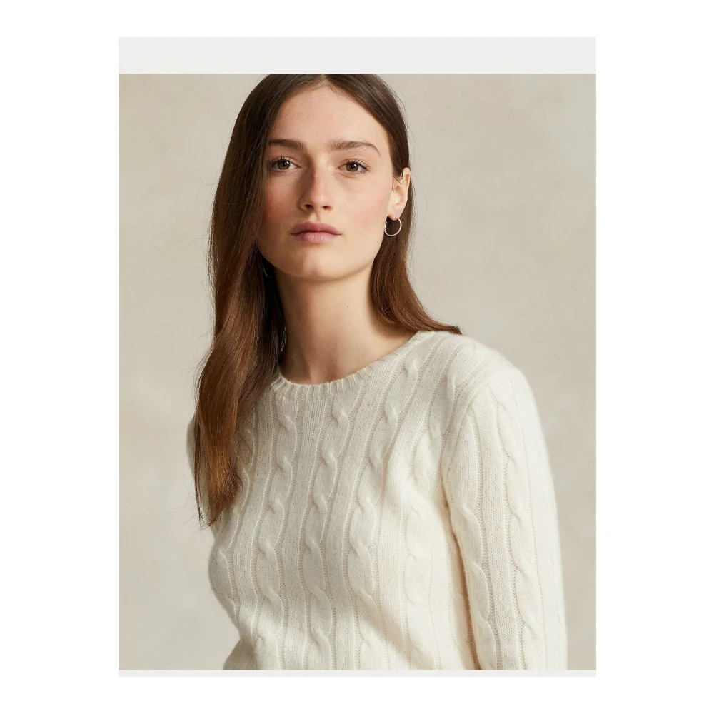 Polo Ralph Lauren Round-neck Knitwear Beige Dames