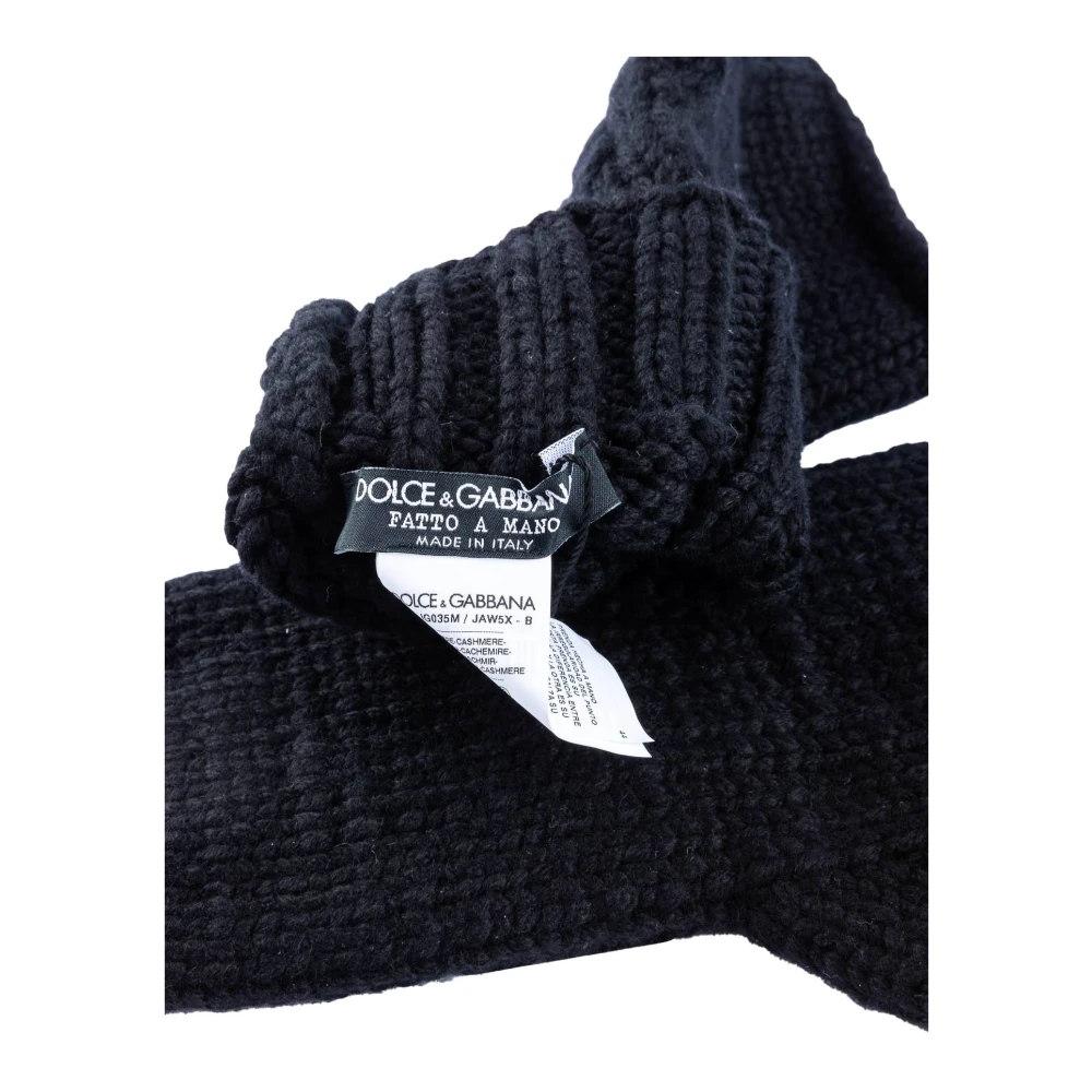 Dolce & Gabbana Heren Wanten Handschoenen Black Heren