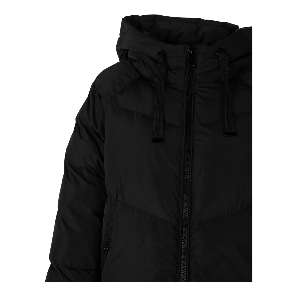 Geox Klassieke Hoodie Jas Black Dames