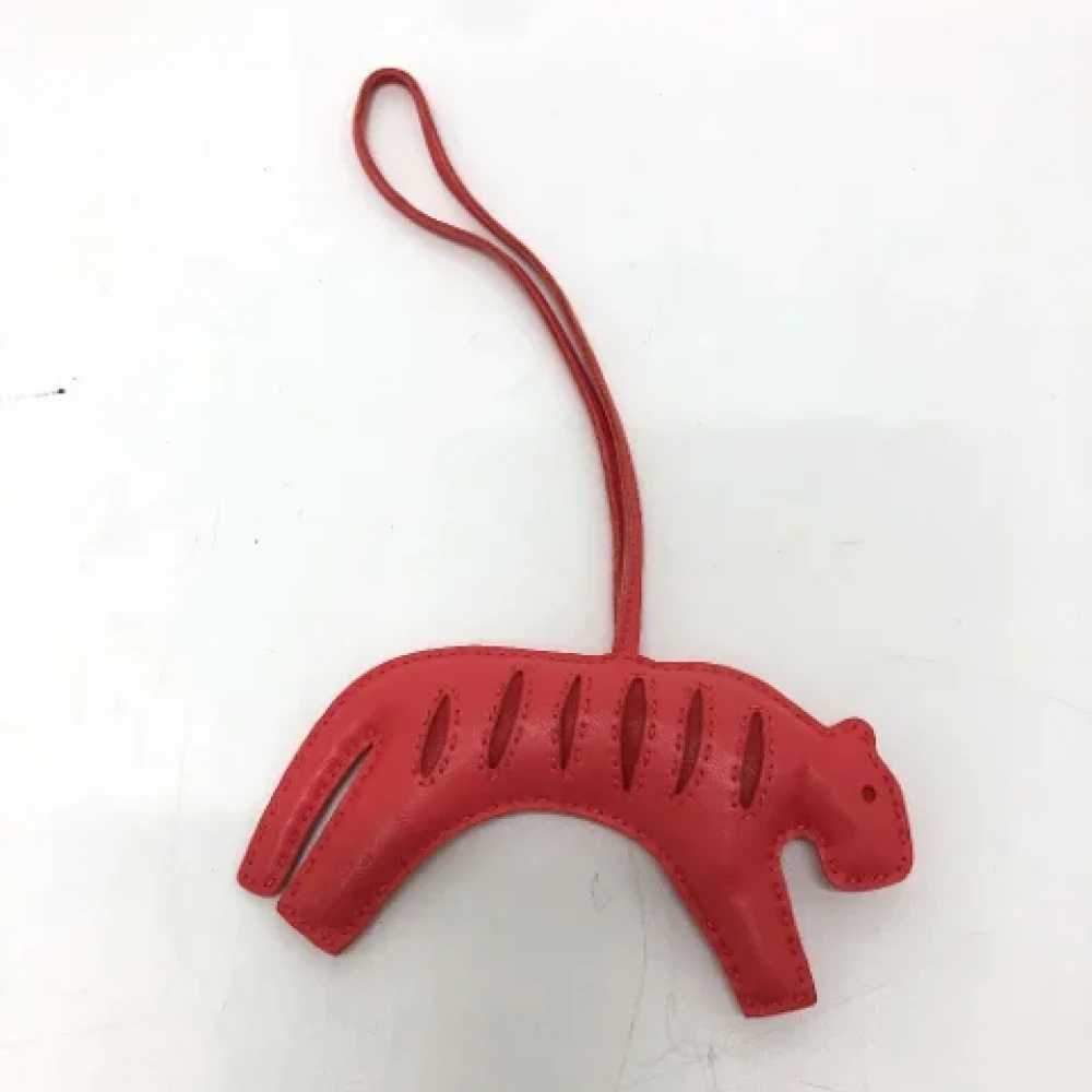 Hermès Vintage Pre-owned Leather key-holders Red Dames