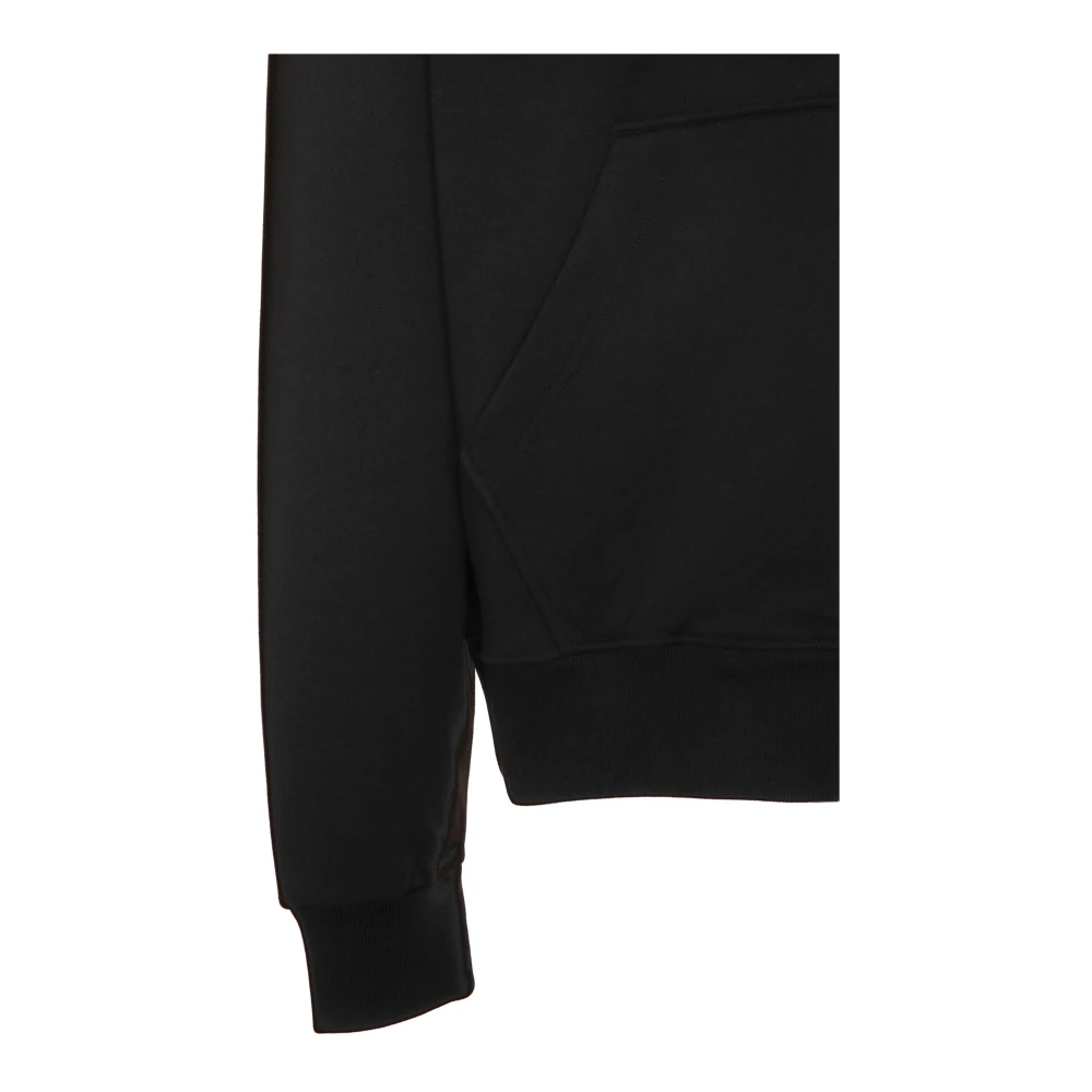 Kenzo Bicolor Hoodie Streetwear Stijl Black Heren