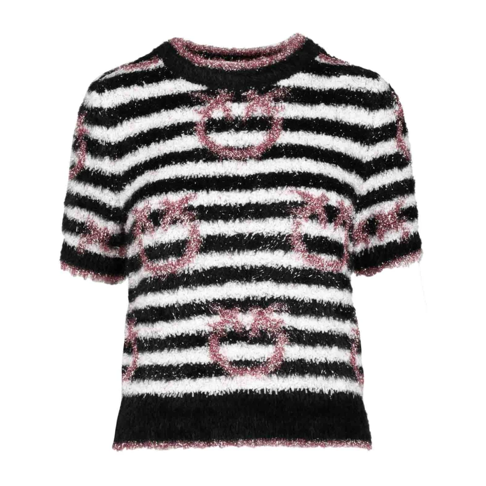Pinko Stijlvolle Gebreide Top in Nylon Multicolor Dames