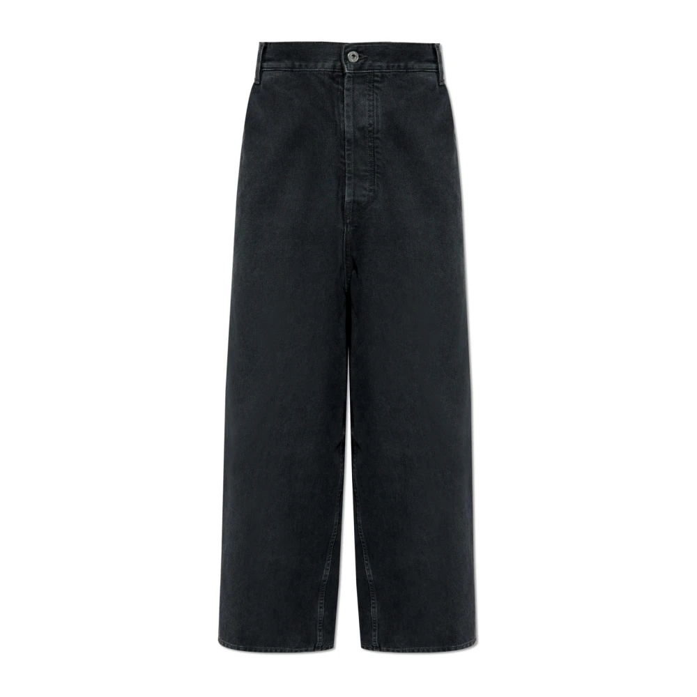 Off White Jeans med Logo Black, Herr