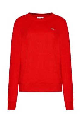 Klassisk Röd Crew Neck Sweatshirt