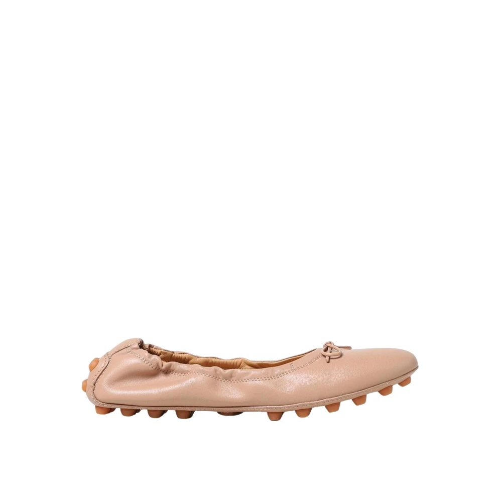 Tod's Women's Pink Blush Ballerina Flats - Ballerina Shoes - 4 Uk - Shoes