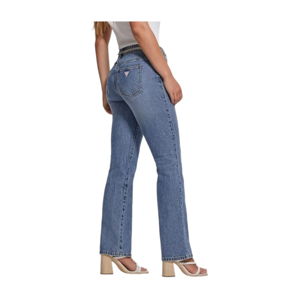 Guess Flared Jeans Blue Dames