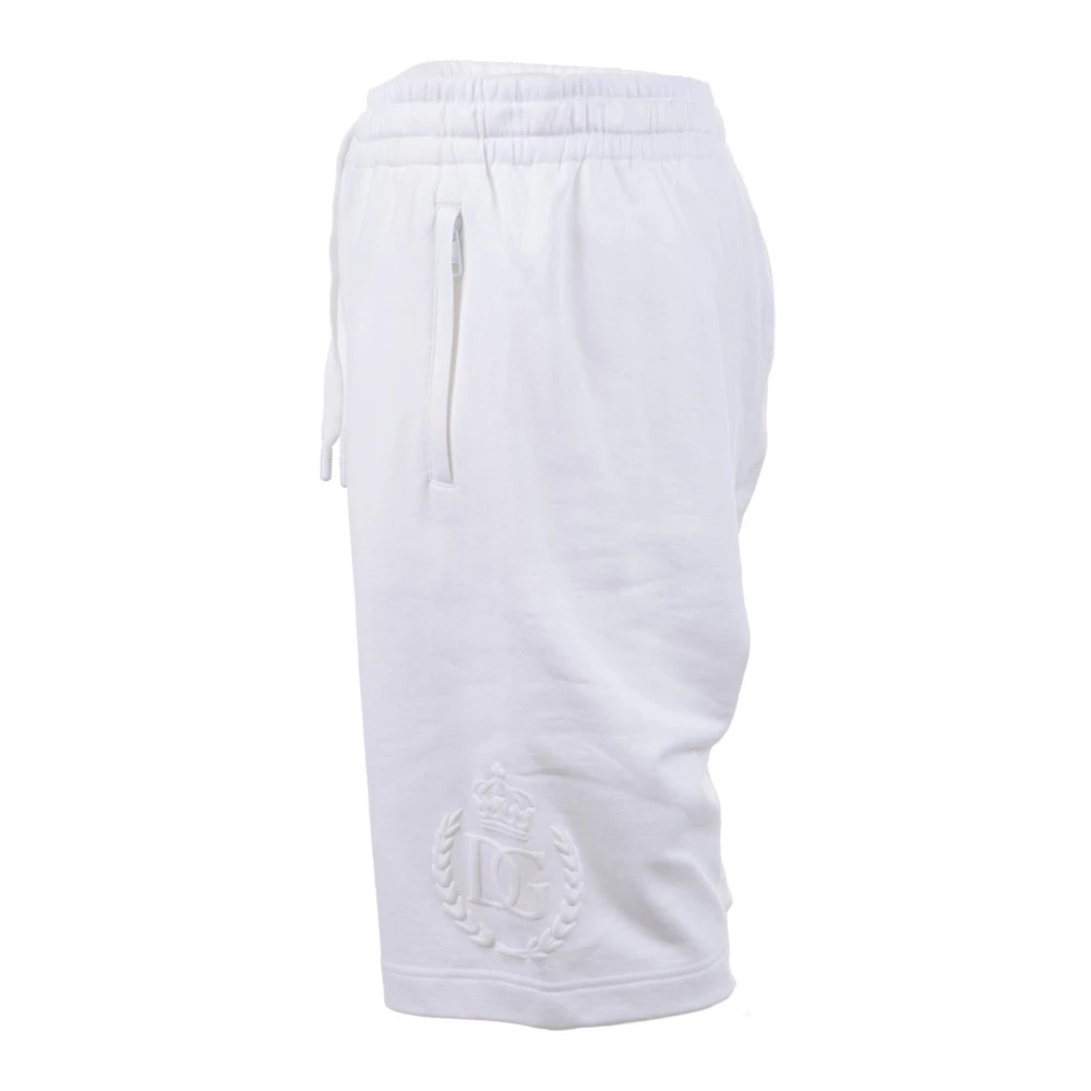 Dolce & Gabbana Heren Sport Shorts White Heren