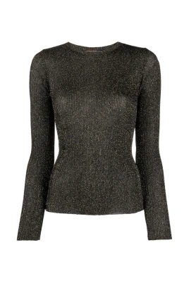 Lurex Rästickad Tröja