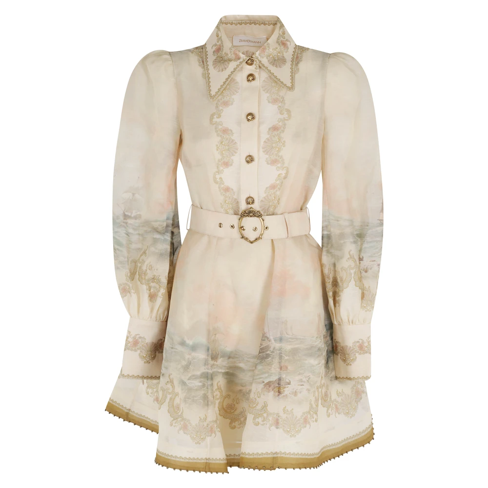 Zimmermann Women's Multicolor Rebellion Marine Mini Dress - Short Dresses - M - Dresses