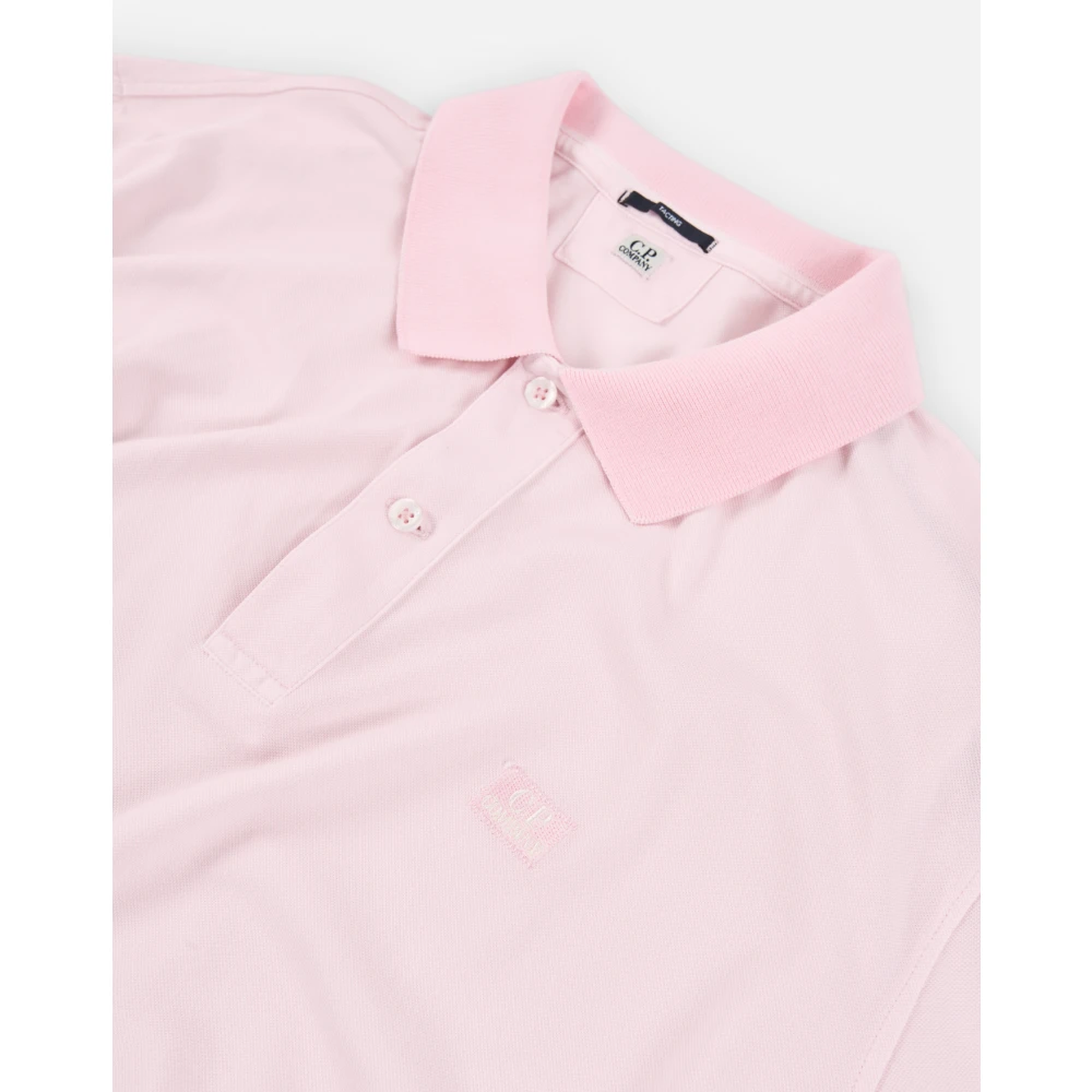 C.P. Company Polo Shirts Pink Heren