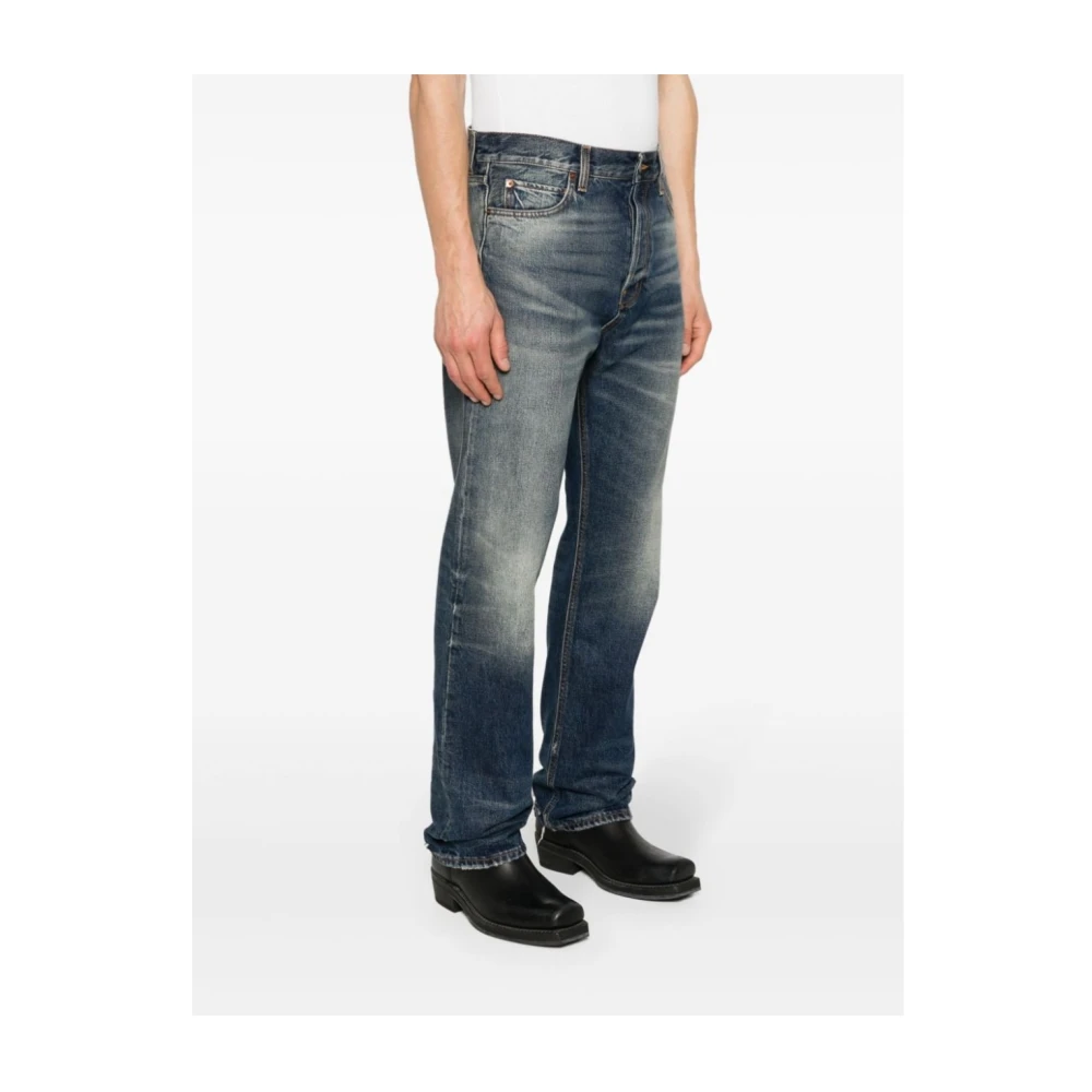 Haikure Vintage Zwarte Straight Jeans Gray Heren