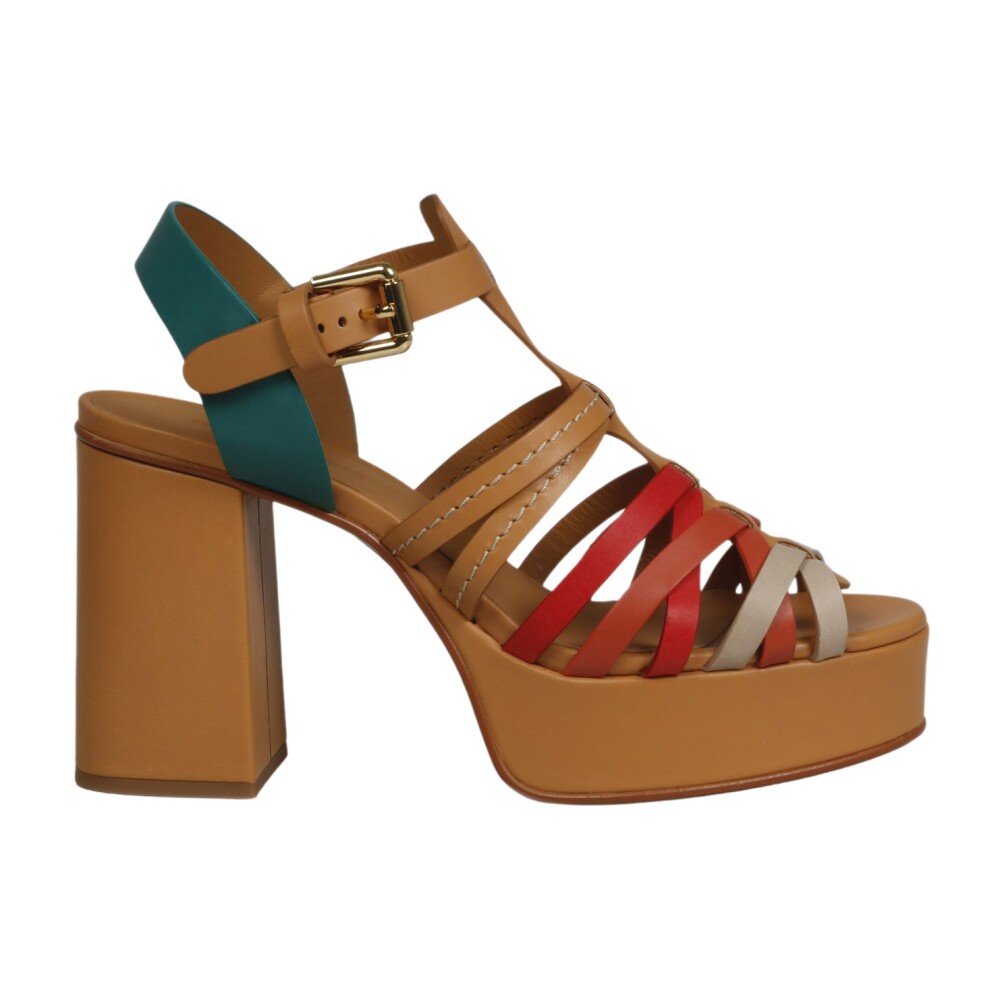 Chloe criss sale cross sandal