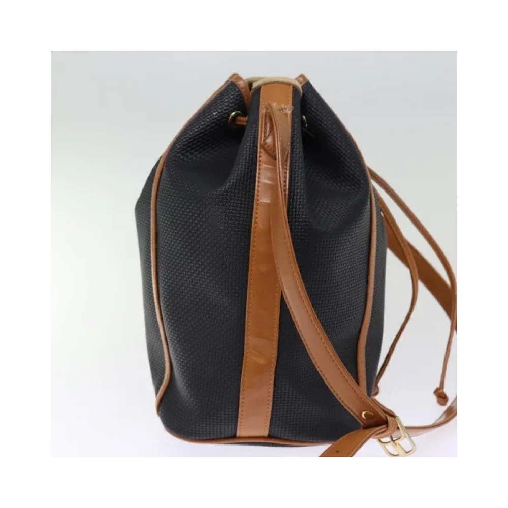 Yves Saint Laurent Vintage Pre-owned Fabric shoulder-bags Black Dames