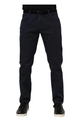 Blå Tapered Denim Jeans