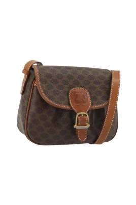 Pre-owned Vintage Canvas Crossbody Bag