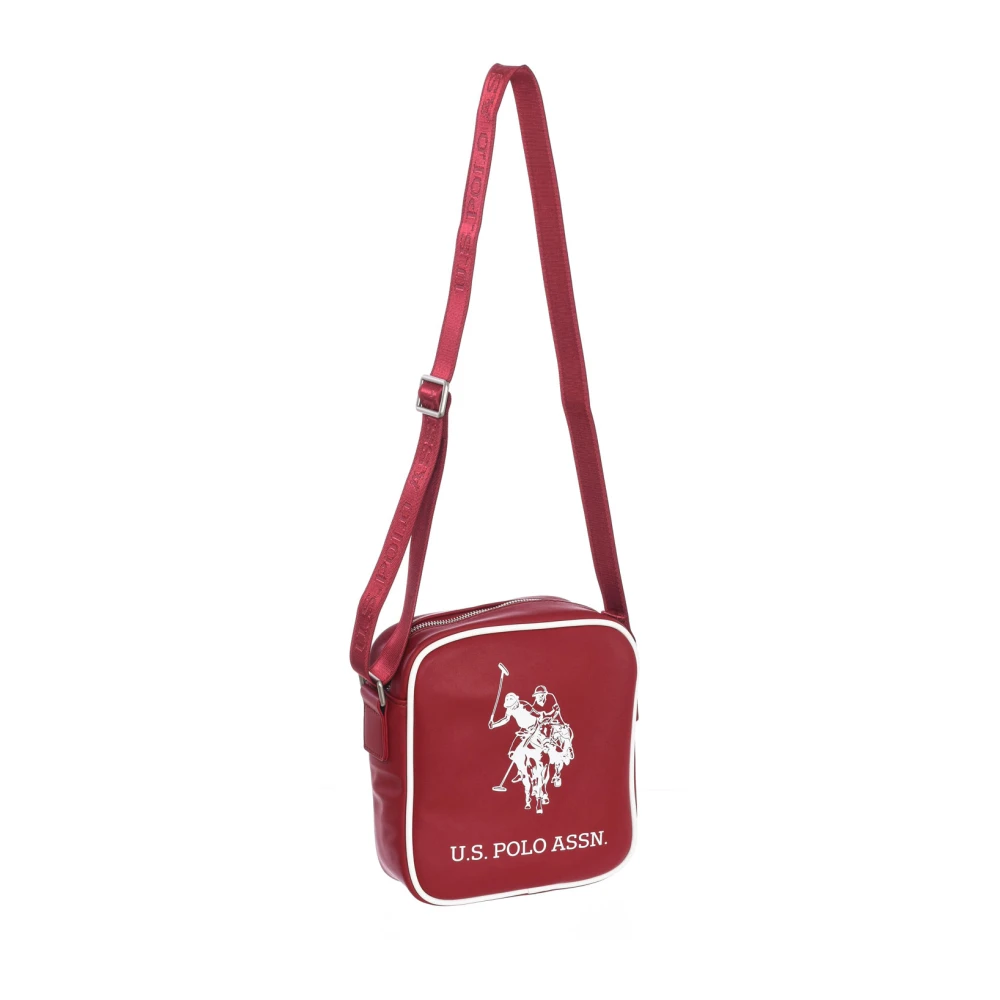 U.s. Polo Assn. Heren Synthetische Bandolier Tas Red Heren