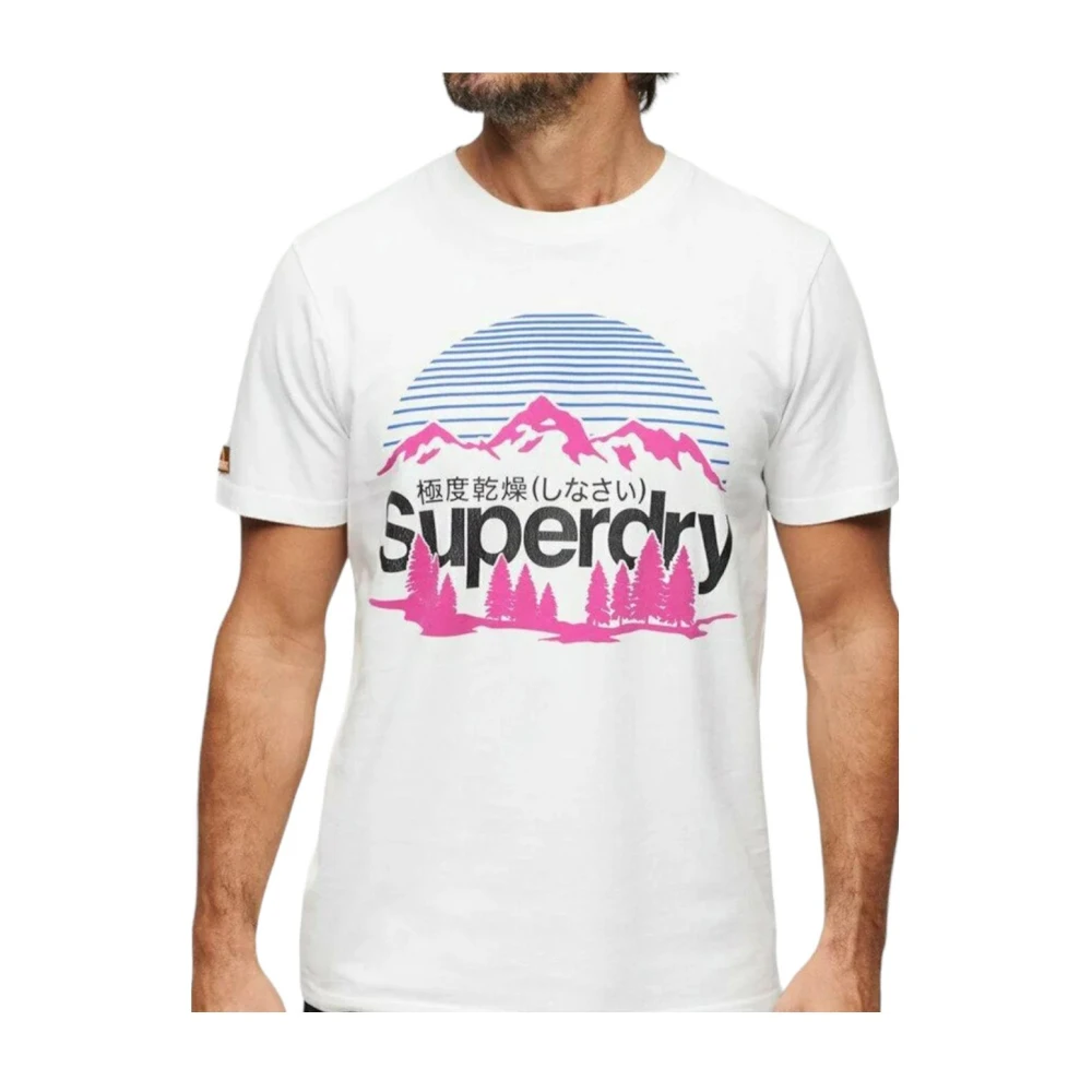 Superdry Great Outdoors T-shirt White Heren