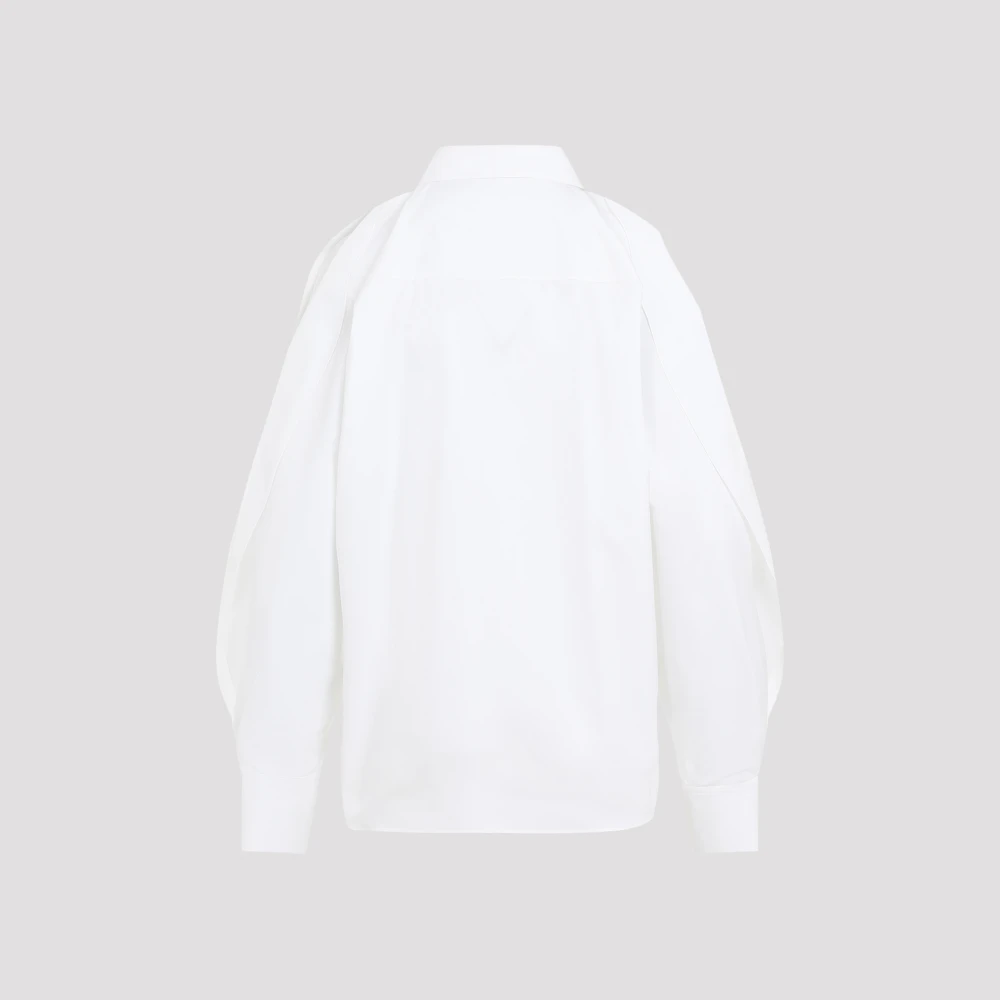 Alaïa Witte Shirt Elegante Stijl White Dames