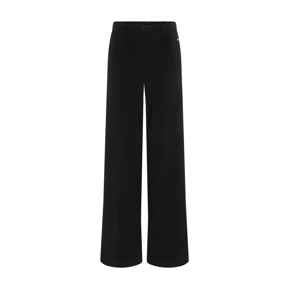 RAFFAELLO ROSSI Wijde broek Vika Black Dames