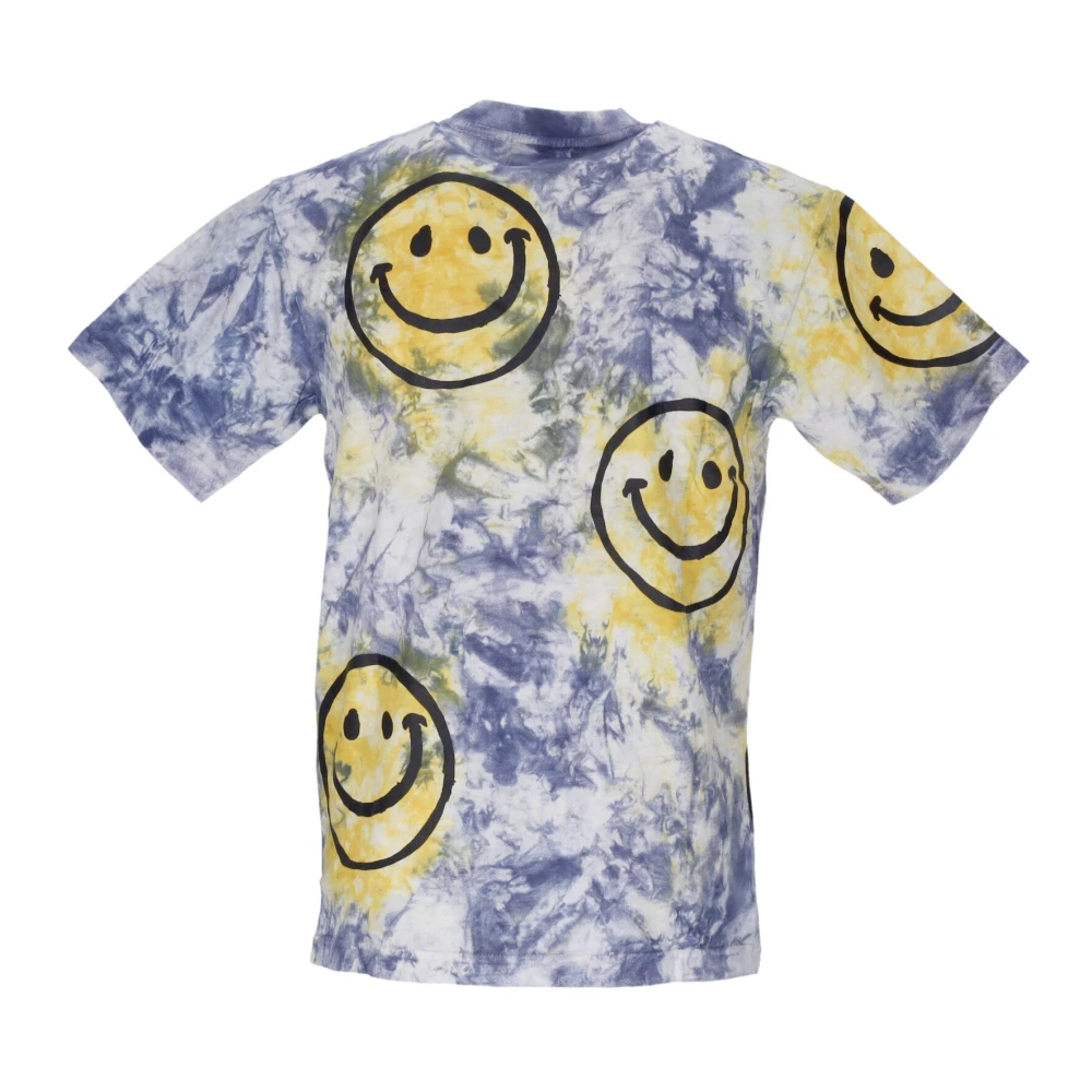 Market Smiley Tie Dye Heren T-shirt Multicolor Heren