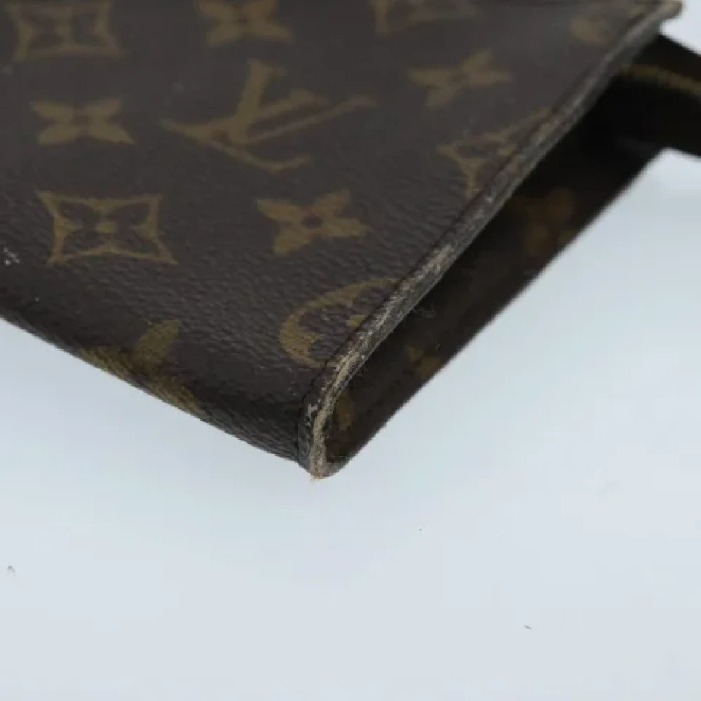 Louis Vuitton Vintage Pre-owned Canvas pouches Brown Dames