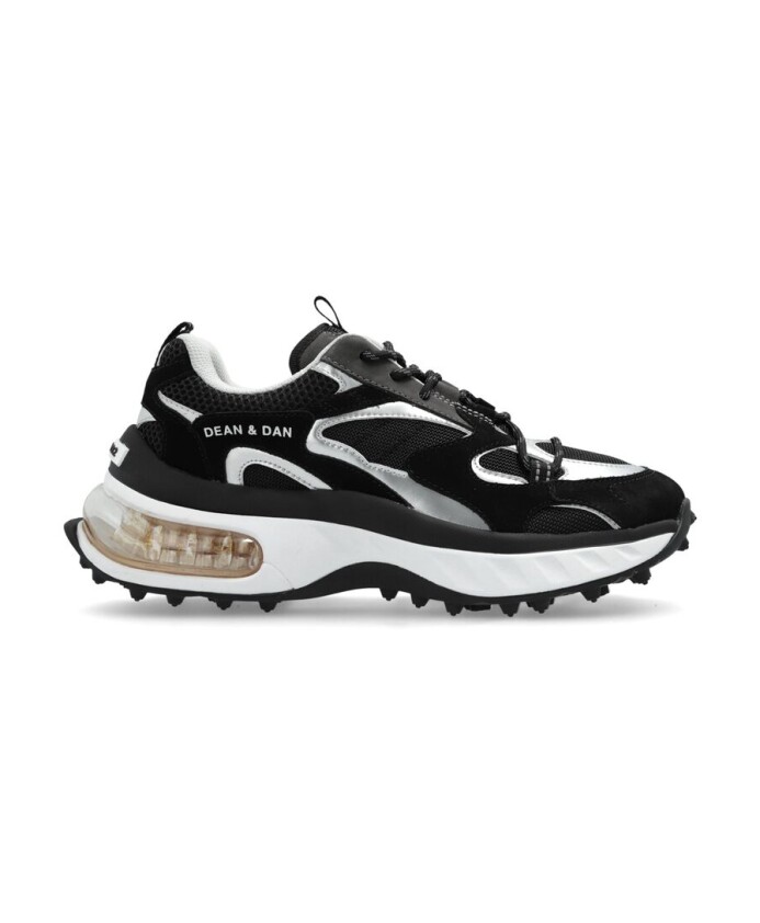 black-leather-lace-up-sneakers