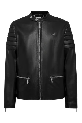 Leather Moto Jacket Dobermann
