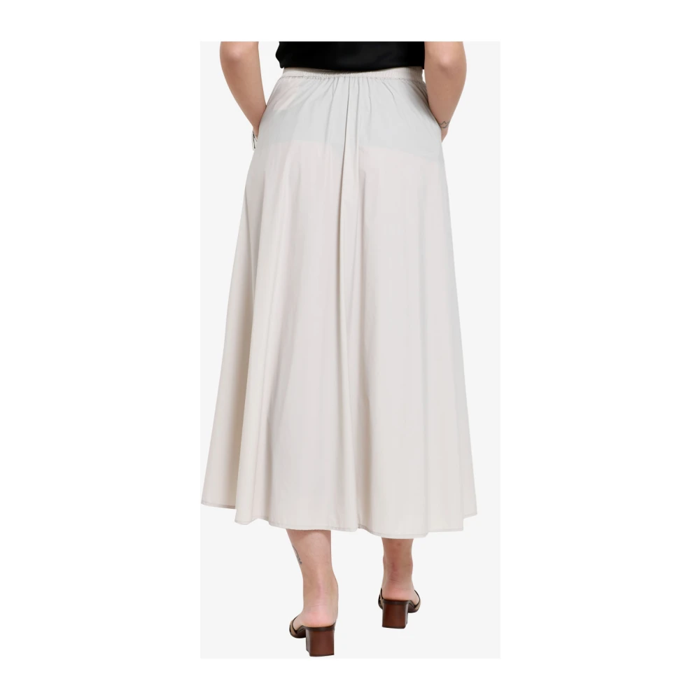 Herno Midi Skirts White Dames