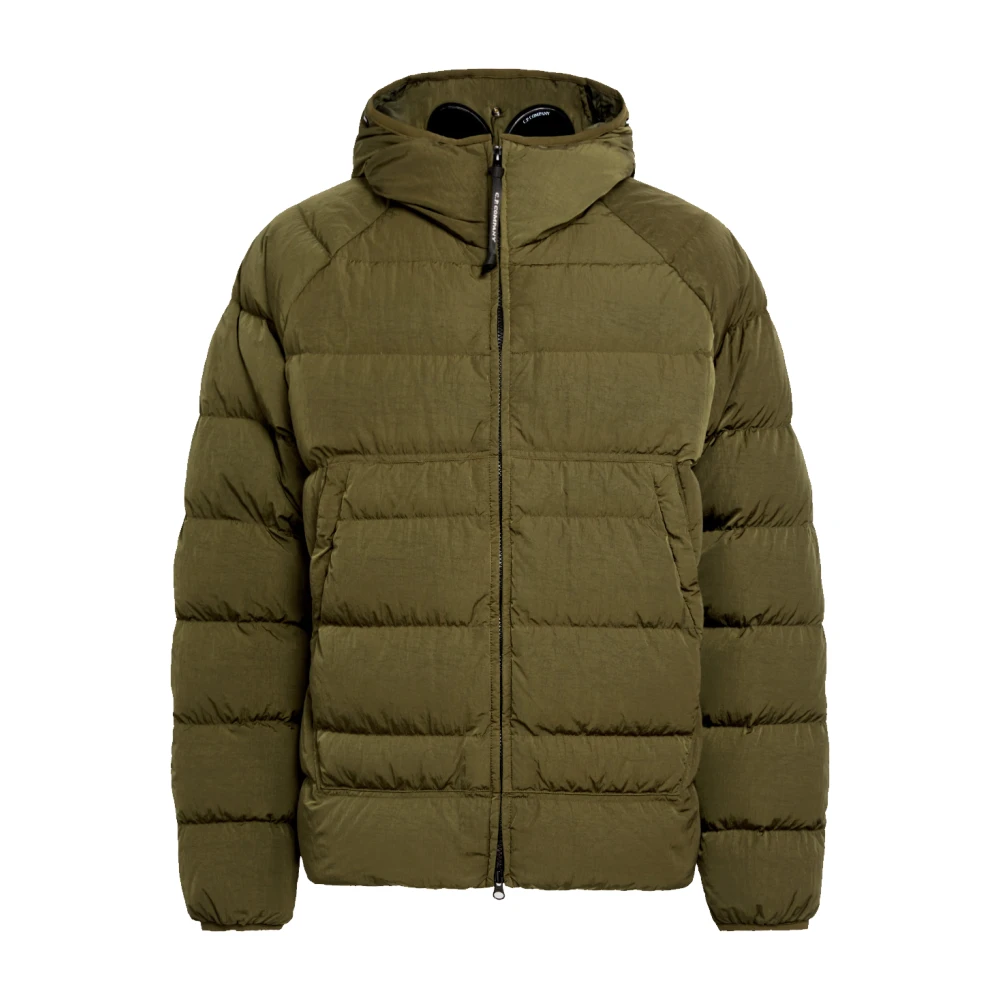 Eco-Chrome R Hooded Down Jacket | C.P. Company | Men | Miinto