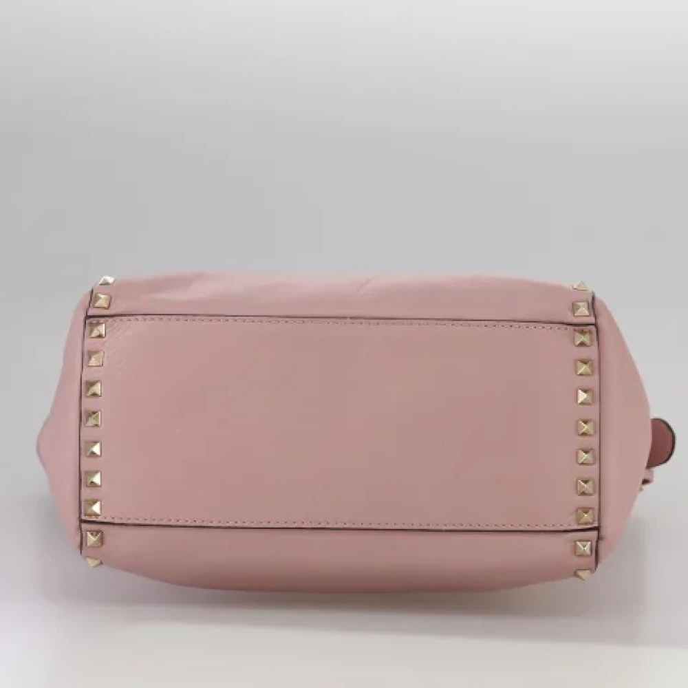Valentino Vintage Pre-owned Leather handbags Pink Dames