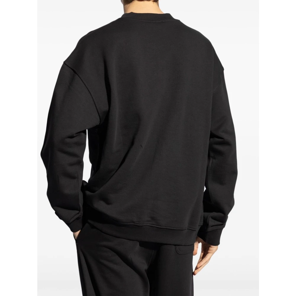 Diesel Stijlvolle Nero Sweatshirt voor Mannen Black Heren