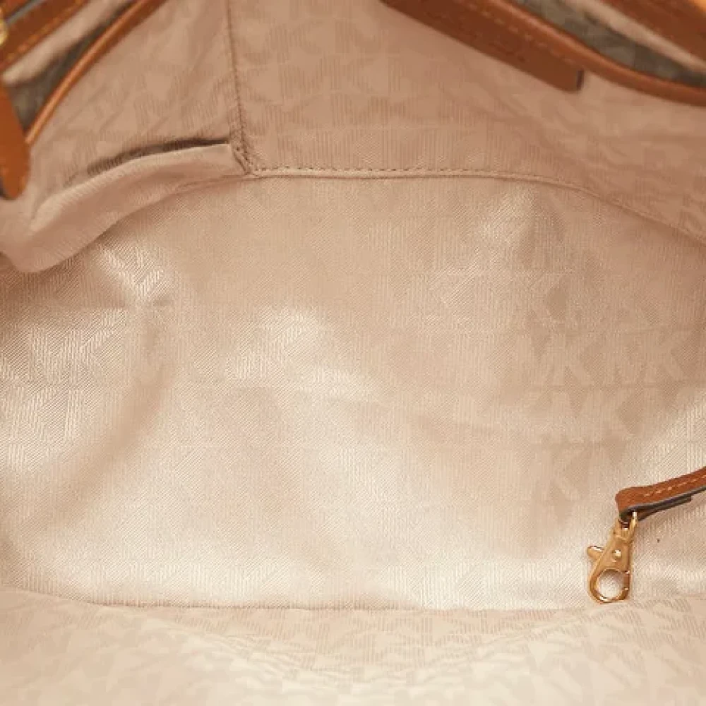 Michael Kors Pre-owned Leather shoulder-bags Brown Dames