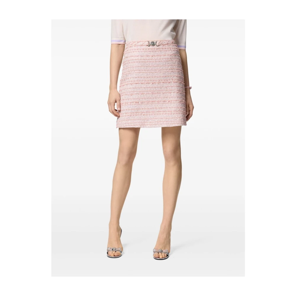 Versace Roze Rokken voor Vrouwen Aw24 Pink Dames