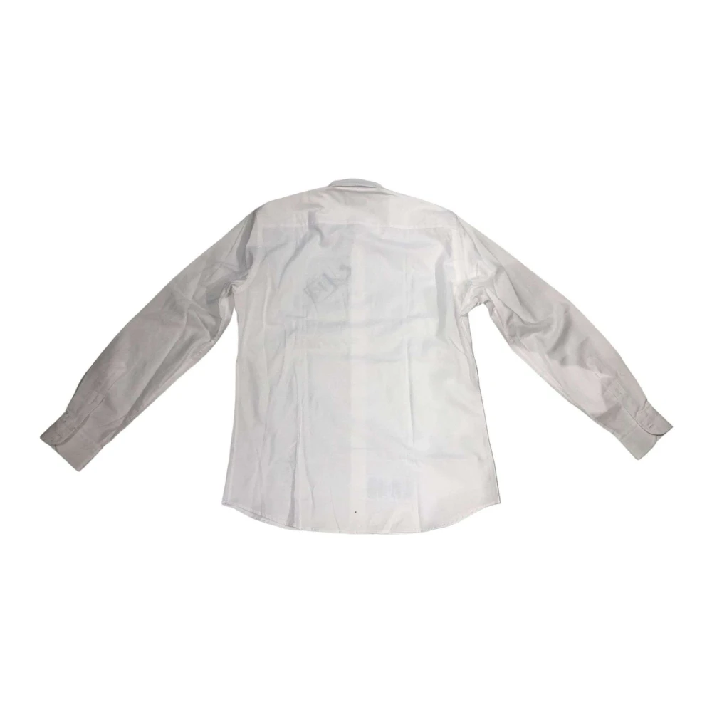 Fay Knoop Omlaag Shirt White Heren