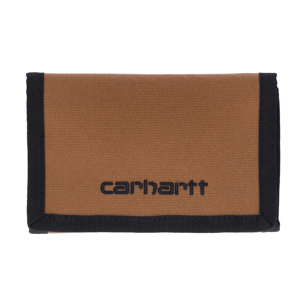Carhartt WIP Heren Cordura Portemonnee met Klittenbandsluiting Brown Heren