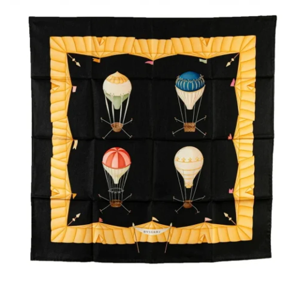 Bvlgari Vintage Pre-owned Silk scarves Multicolor Dames