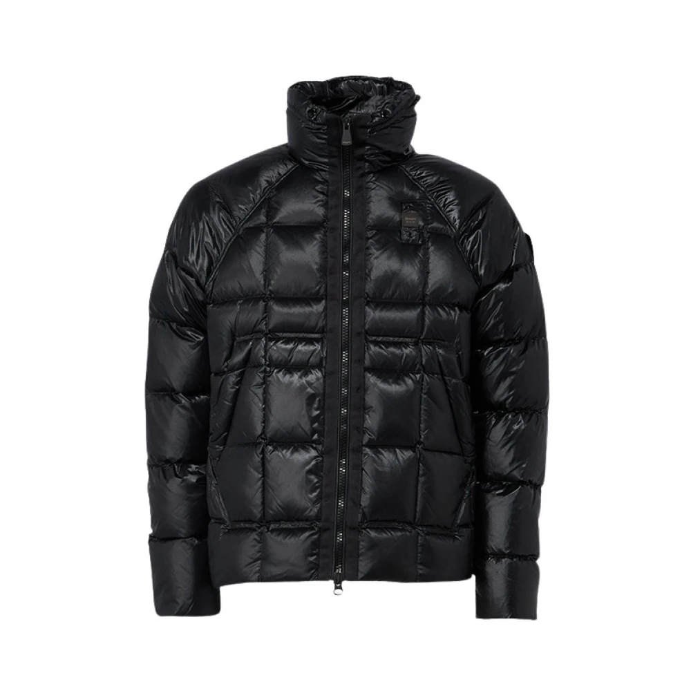 Blauer Zwarte gewatteerde jas Oakton Model Black Heren