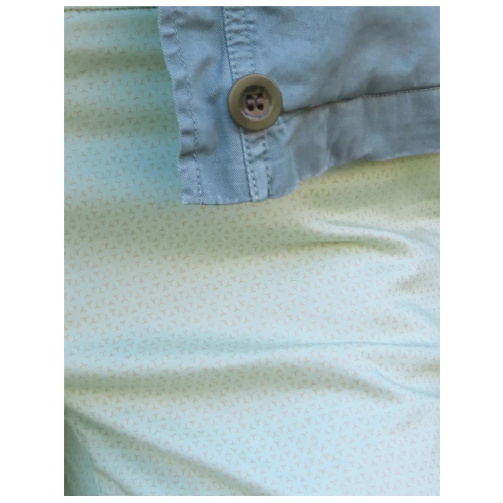 Mason's New York Micro Bedrukte Broek Green Dames