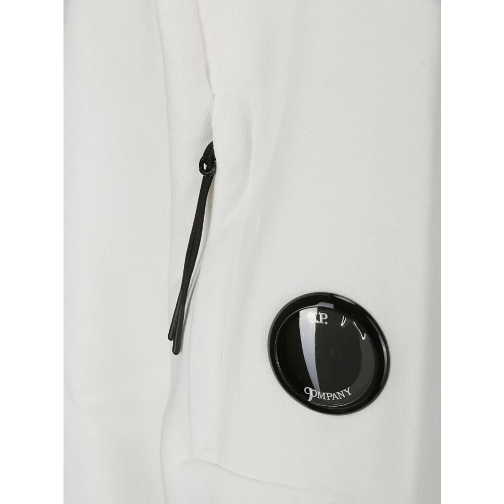 C.P. Company Witte Crew Neck Sweatshirt White Heren