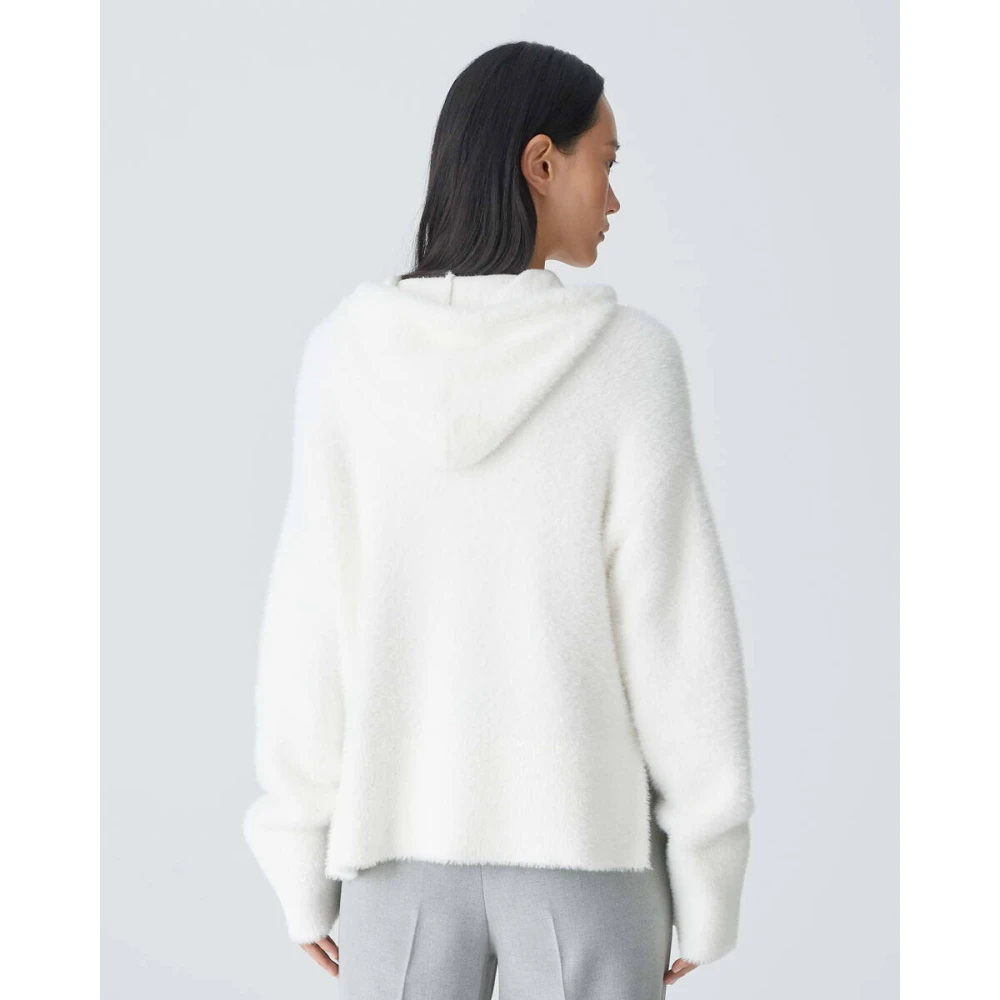 Opus Stijlvolle Pullover met Pidlona Detail Beige Dames