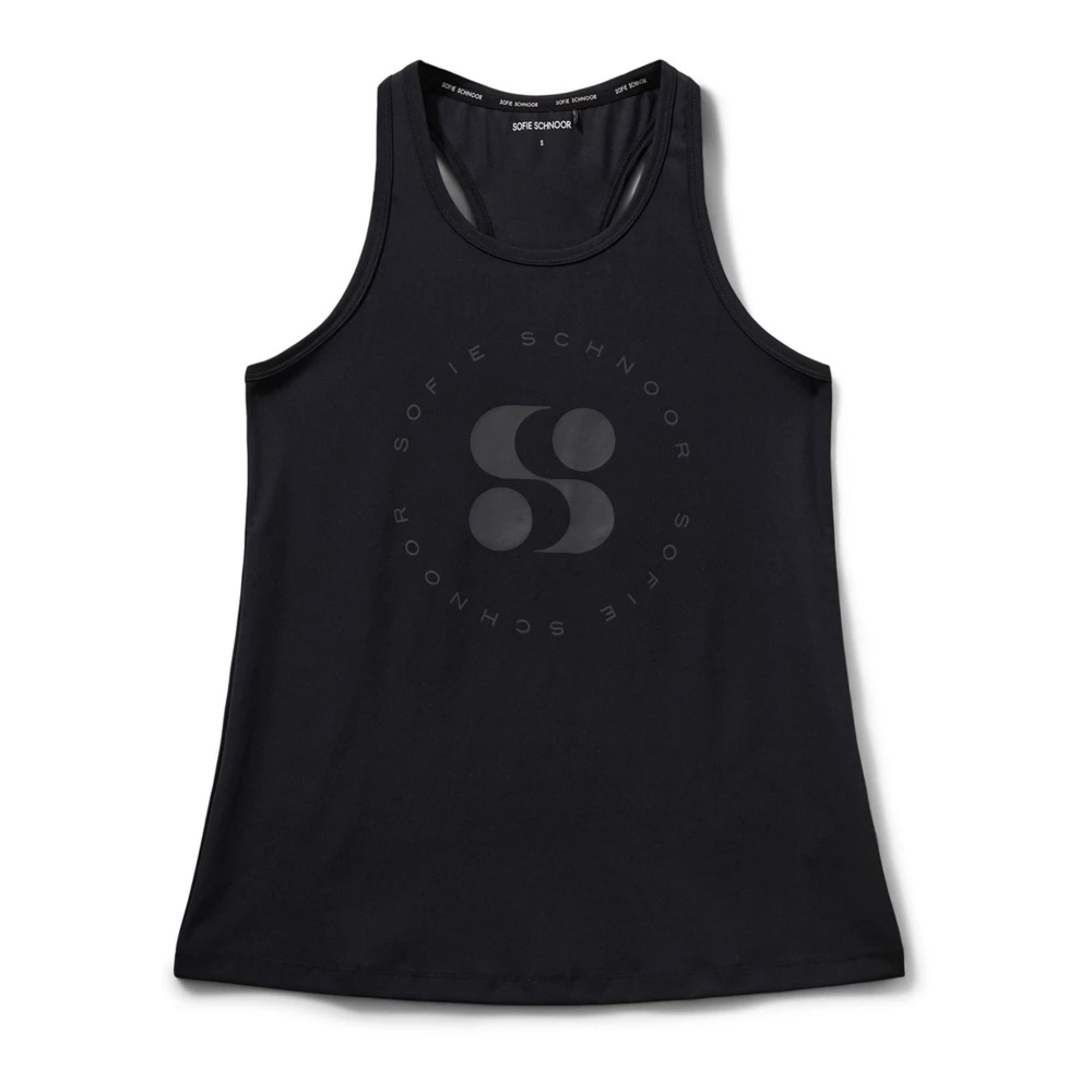 Sofie Schnoor Black Sleeveless Tops, Female, M, Sleeveless Top