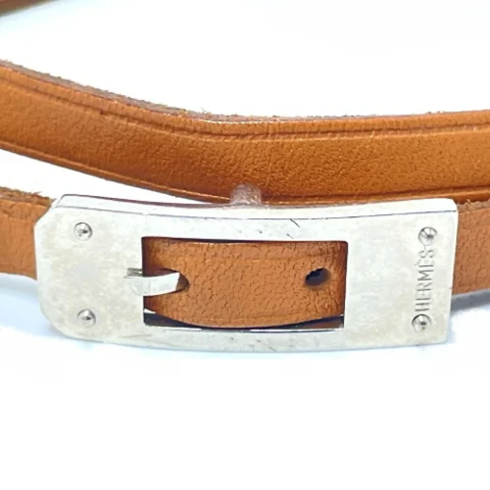 Hermès Vintage Pre-owned Fabric belts Brown Dames