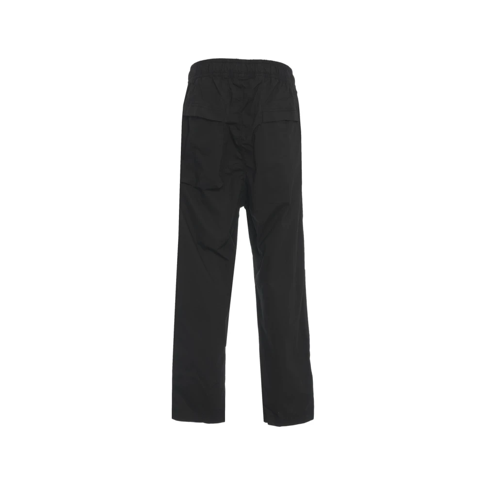 Thom Krom Zwarte Baggy Straight Leg Broek Black Heren