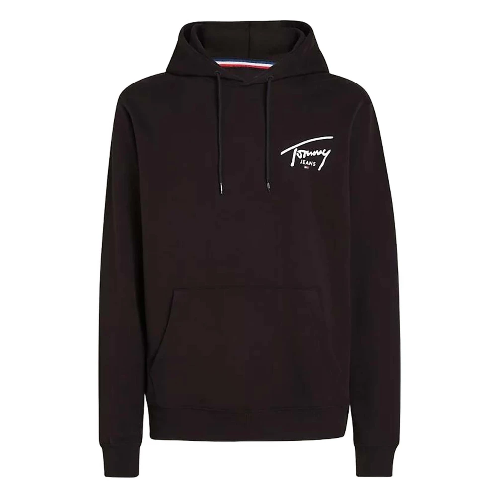 Tommy Hilfiger Entry Grafische Hoodie Black Heren